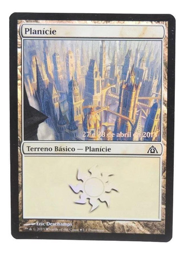 Card Game Magic Planície Terreno Básico Kit 10 Cartas Ptbr