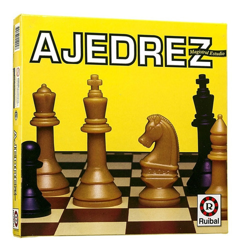 Juego Ajedrez Estudio Ruibal Clásicos (+ 6 Años)