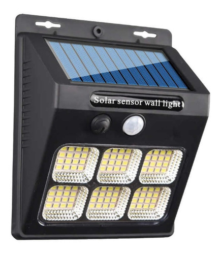 Lampara Solar Exteriores Con Sensor De Movimiento De Luz Led