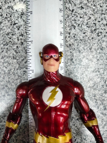Dc Collectibles, Flash, Alex Ross, Cromado, Barry Allen!! (Usado)