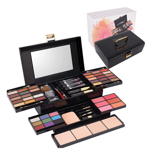 Miss Rose M Kit De Maquillaje Profesional De 58 Colores Para