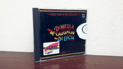 Al Di Meola John Mclaughlin Paco De Lucía Friday Night Live