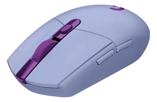 Mouse gamer de juego inalámbrico Logitech GSerie G Lightspeed G305 lila