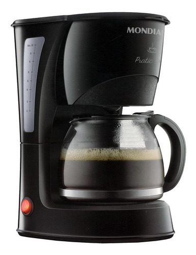 Cafetera eléctrica Pratic para 20 tazas CN-01-20x Black Mondial Color Black 220V