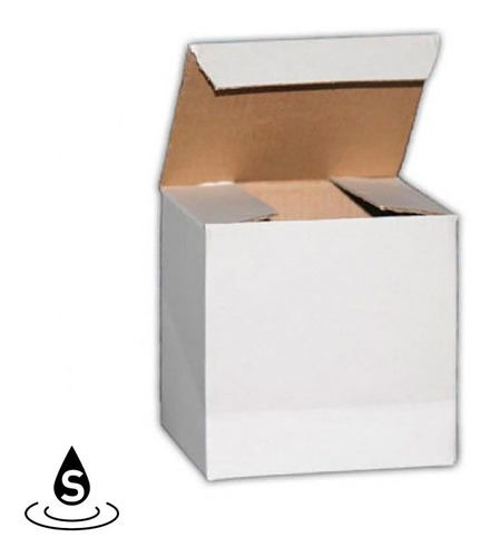 Pack X 10 Cajas Blancas Para Jarros O Tazas