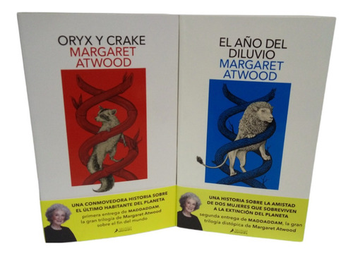 Oryx Y Crake/el Año Del Diluvio - Pack X 2 Libros - Atwood
