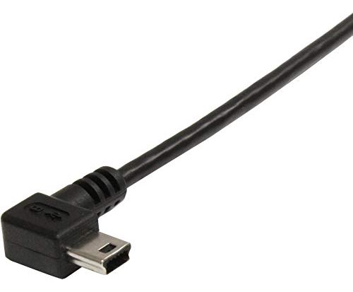 Cable Usb Mini Angulo Recto 3.0 Ft 2.0 Negro Usb2habm3ra