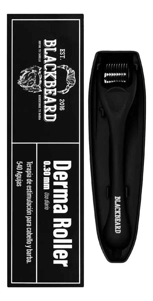 Dermaroller Blackbeard Barba Cabello Y Colageno Facial
