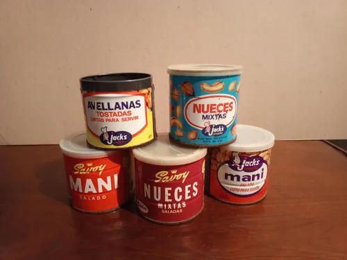 Latas Antiguas Jacks Y Savoy (Usado)