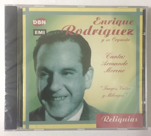 Cd Enrique Rodriguez Tangos Valses Y Milongas Open Music D