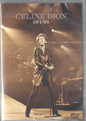 Dvd Celine Dion - Live A Paris [importado Da França]