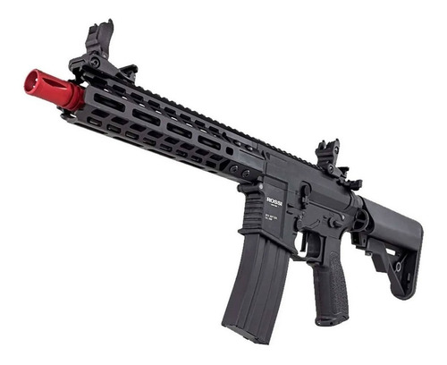 Rifle Airsoft Aeg Ar15 Neptune 9p Pmc Com Mira Capa & Bbs