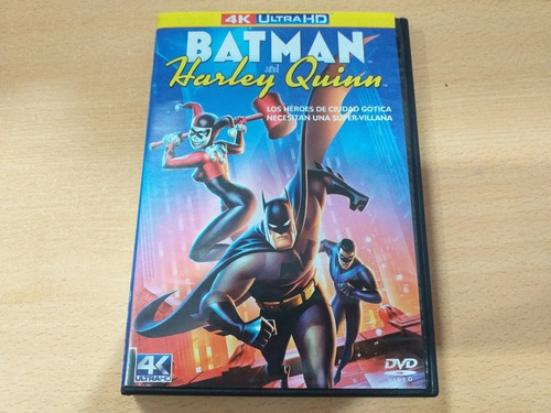 Batman & Harley Quinn, Película Animada En Dvd Año: 2017 (Usado)