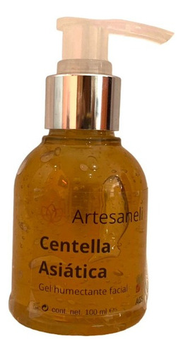 Gel Hidratante Facial De Centella Asiática Artesaneli Tipo De Piel Sensible