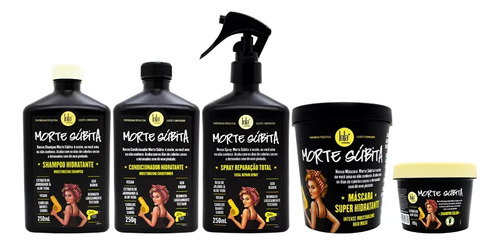 Lola Morte Súbita Kit Shampoo + Enjuague + Máscara + Spray