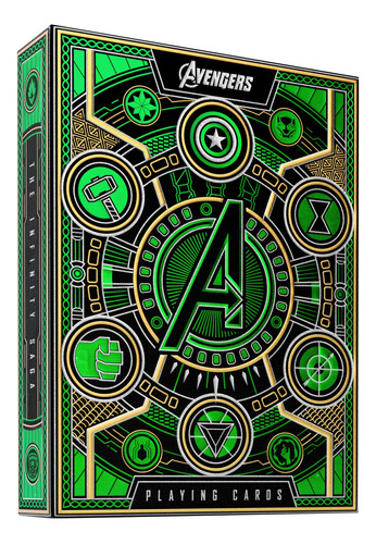 Cartas Premium Theory11 Avengers Infinity War Naipe Poker