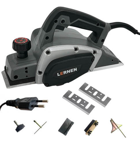 Cepillo Eléctrico Carpintería Cepilladora 800 W 82mm Lernen