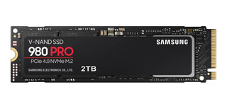SSD SAMSUNG 980 PRO PCIe 4.0 MZ-V8P2T0B 2TB