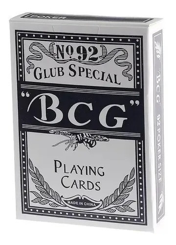 Naipes Barajas Francesa Poker Bcg Club Special N92 X10 Mazos