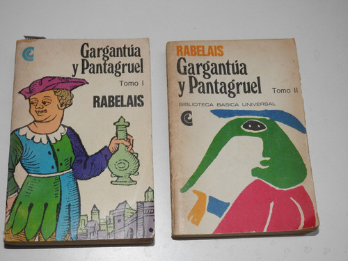 Gargantua Y Pantagruel - Tomos I Y Ii - Rabelais - L657