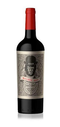 Vino Gran Sombrero Cabernet Sauvignon Caja 6x750ml