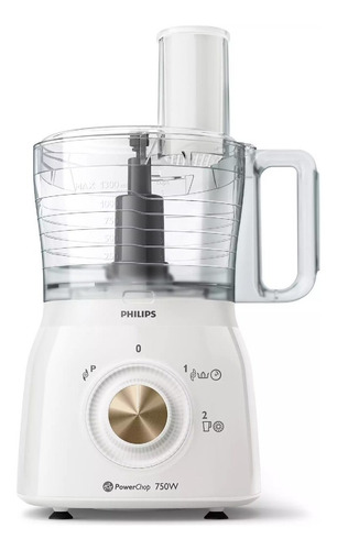 Imagen 2 de 5 de Procesadora De Alimentos Philips Hr7636 750w