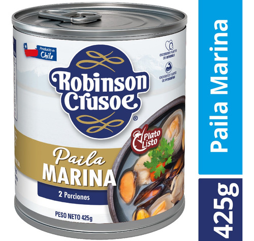 Paila Marina 425grs Robinson Crusoe