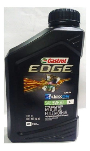 Aceite Sintético Castrol Edge 5w30 Motor Diesel Turbo Diesel