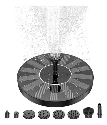 Fuente, Estanque, Acuario, Solar, Bomba De 4 W, Bomba De Pie