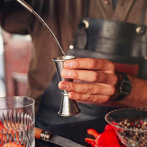 Imagen 3 de 8 de Set Cocteleria Herramientas Barman Kit Jigger Pinza Cuchara