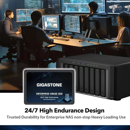 Ssd Disco Gigastone Enterprise 512gb Nas Cache 24/7 Server