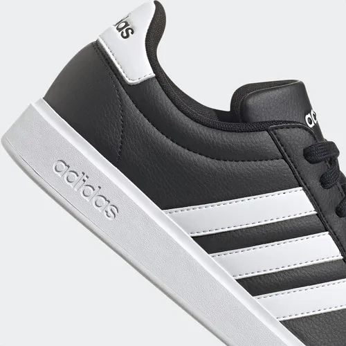 Tenis adidas cheap de couro preto