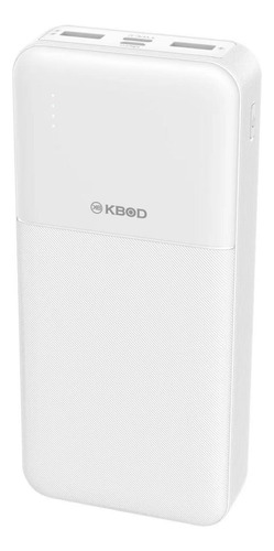 Batería Externa Power Bank 20.000mah Kbod Md-12410 Colores