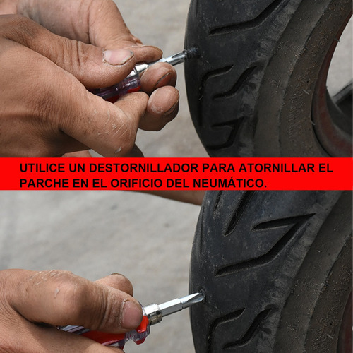 Tornillo Tapón Para Reparación De Ponchadura De Llanta
