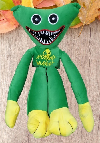 Imagen 1 de 4 de Peluche Huggy Wuggy Verde - Poppy Playtime