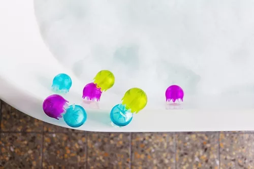 Medusas Con Sopapa Para Bañarse Magnific Juego Juguete Agua