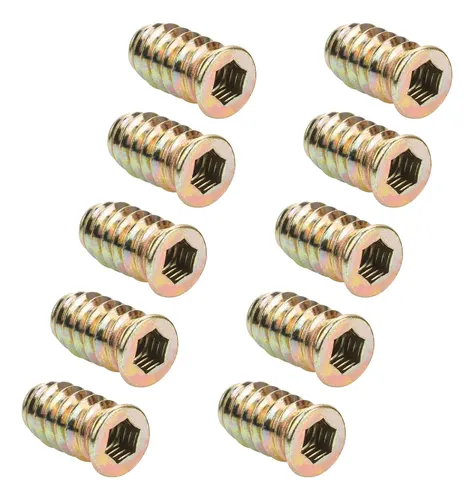 10 Vis à Tête Hexagonale Bride M8x30mm - Acier Carbone 10.9, Haute Résistance, Marque Uxcell