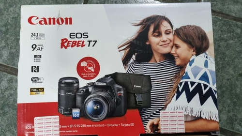 Cámara Reflex Canon Rebel Eos T7