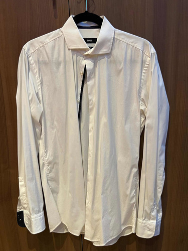 Camisa Slim Fit Hugo Boss - Blanco - Talla 15 1/2 (m)