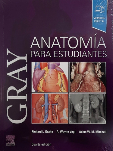 Drake Gray Anatomía Para Estudiantes 4ed/2020 Nuevo C/ Envío