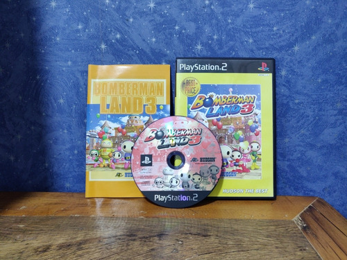 Jogo Bomberman Land 3 (hudson The Best) - Playstation 2 Ps2