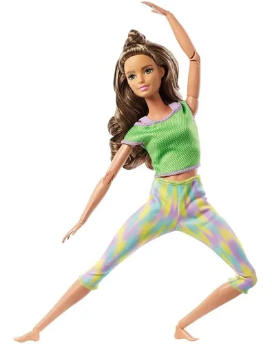 Barbie Movimientos Divertidos Made To Move Yoga Articulada 479