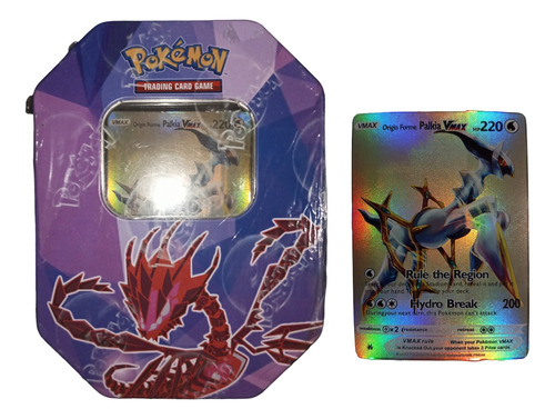 Cartas Pokemon Caja Metálica 67 Cartas Aleatoria Paldea Card