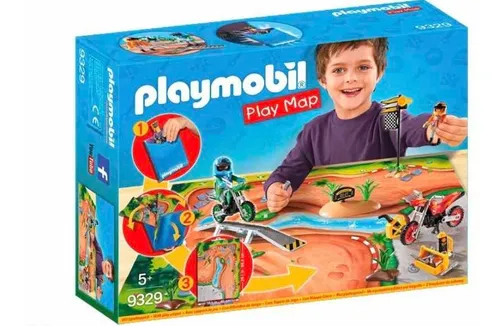 Playmobil Play Map Motocross