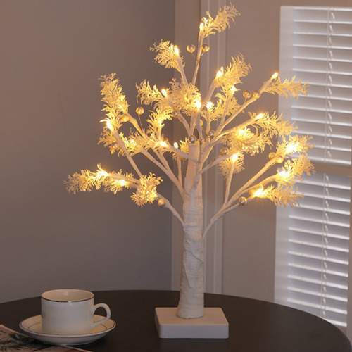 Luz Nocturna Led Led Led Con Forma De Árbol, Mesita De Noche