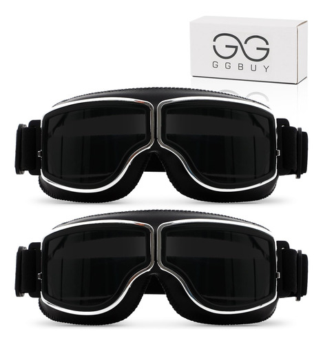 Ggbuy Motocicletas Gafas Vintage Anti Antideslizos Lentes De