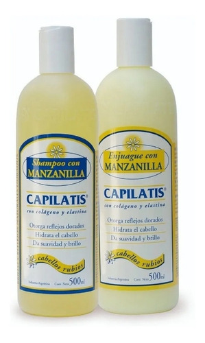 Capilatis Manzanilla 500ml - Shampoo + Enjuague