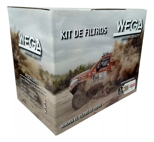 Kit 3 Filtros Wega Toyota Corolla 1.8 16v Dohc 2012- Npcars