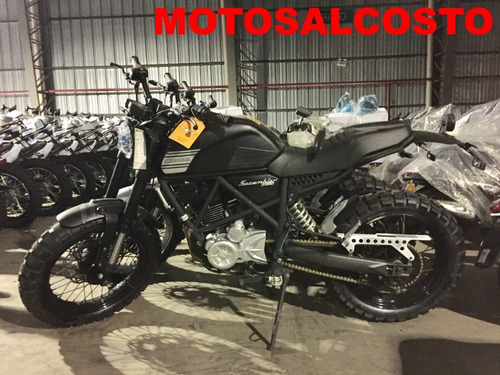 Imagen 2 de 5 de Moto Daytona Scrambler 250cc Radiador Aceite Y Barra Inverti