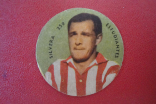 Figuritas Crack 1961 Silvera 259 Estudiantes De Lp